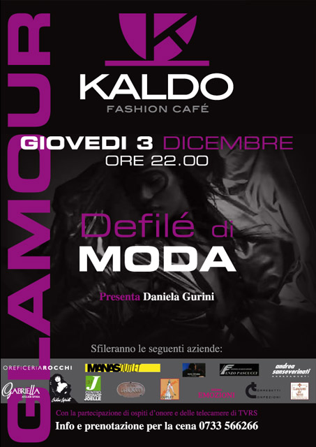 Serata Glamour @ Kaldo Cafè