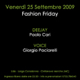 Fashion Friday al Lido
